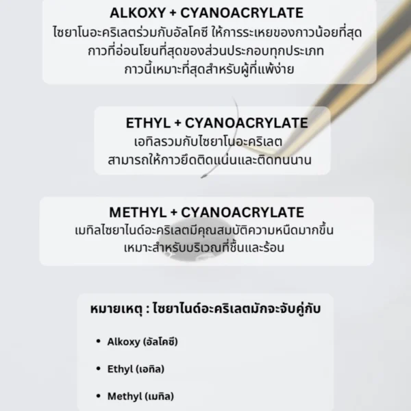 COLLE CIL EXCELLENT กาวต่อขนตา เอ็กเซอร์ล็องแห้ง: 0.5 วินาที - Image 5