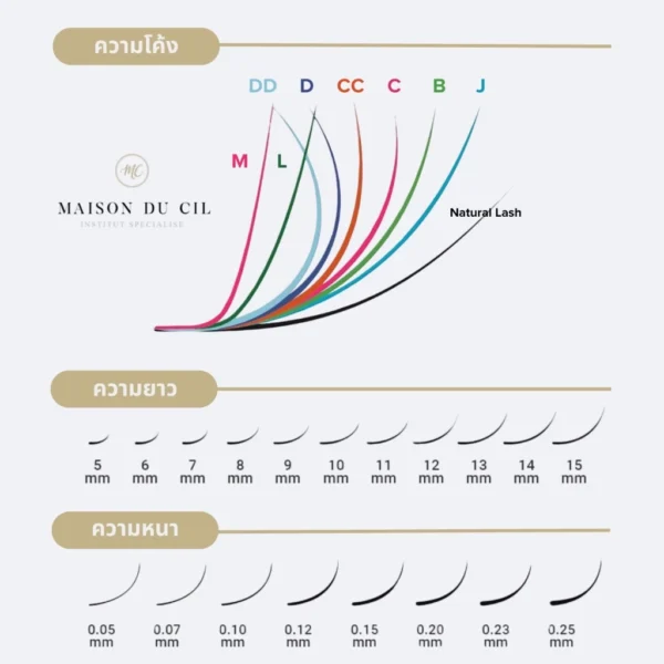 ขนตาโดลเช่ 𝟯𝗗,𝟰𝗗,𝟱𝗗 (𝗖𝗜𝗟𝗦 𝗗𝗢𝗟𝗖𝗘) - Image 3